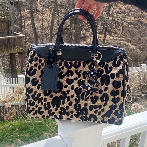 Louis Vuitton Leopard Print Speedy30 Stephen Sprouse collection 🖤🤎 - Picture 5 of 17